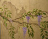 See details of the Wisteria Vines painting