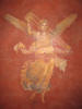 See details of the Pompeian Angel Fresco painting